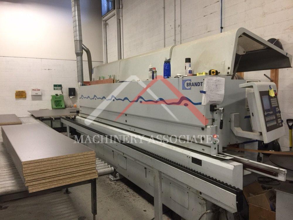 Brandt Edgebander w/ Double Corner-Rounding Brandt Edgebander w/ Double Corner-Rounding