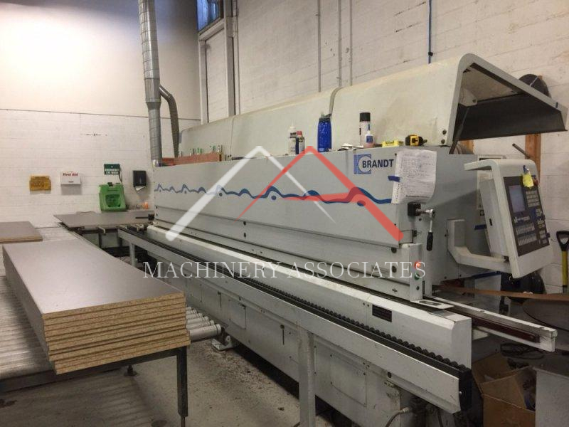 Brandt Edgebander w/ Double Corner-Rounding Brandt Edgebander w/ Double Corner-Rounding