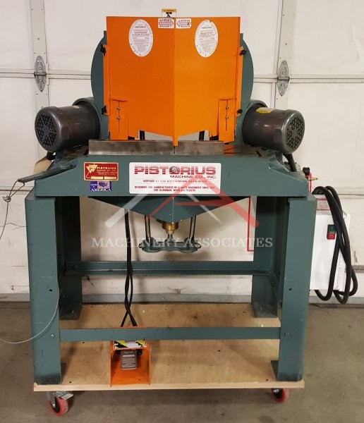 Pistorius MN300 Double Miter Saw, 14" Blades, 3PH, Cleaned, Checked, Warranty Pistorius MN300 Double Miter Saw, 14" Blades, 3PH, Cleaned, Checked, Warranty