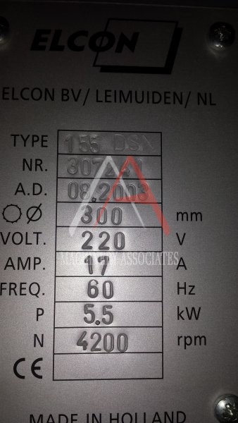 Elcon DSX 155 Vertical Panel Saw. 