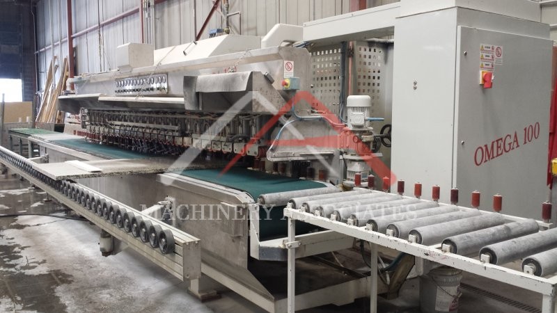 COMANDULLI OMEGA 100 INLINE POLISHING MACHINE FOR STONE