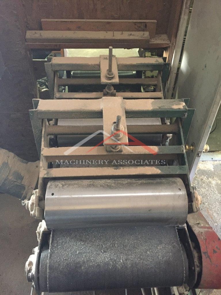 Used Yates double surface roughing planer