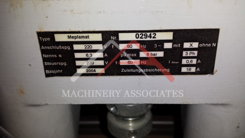 Meplamat  M2500 Hinge boring/ insert machine