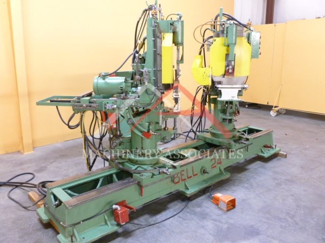 Used Bell 24 Double End Trim and Bore Machine