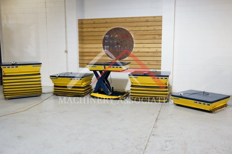 CLEAN SOUTHWORTH LS4-36 LIFT TABLES