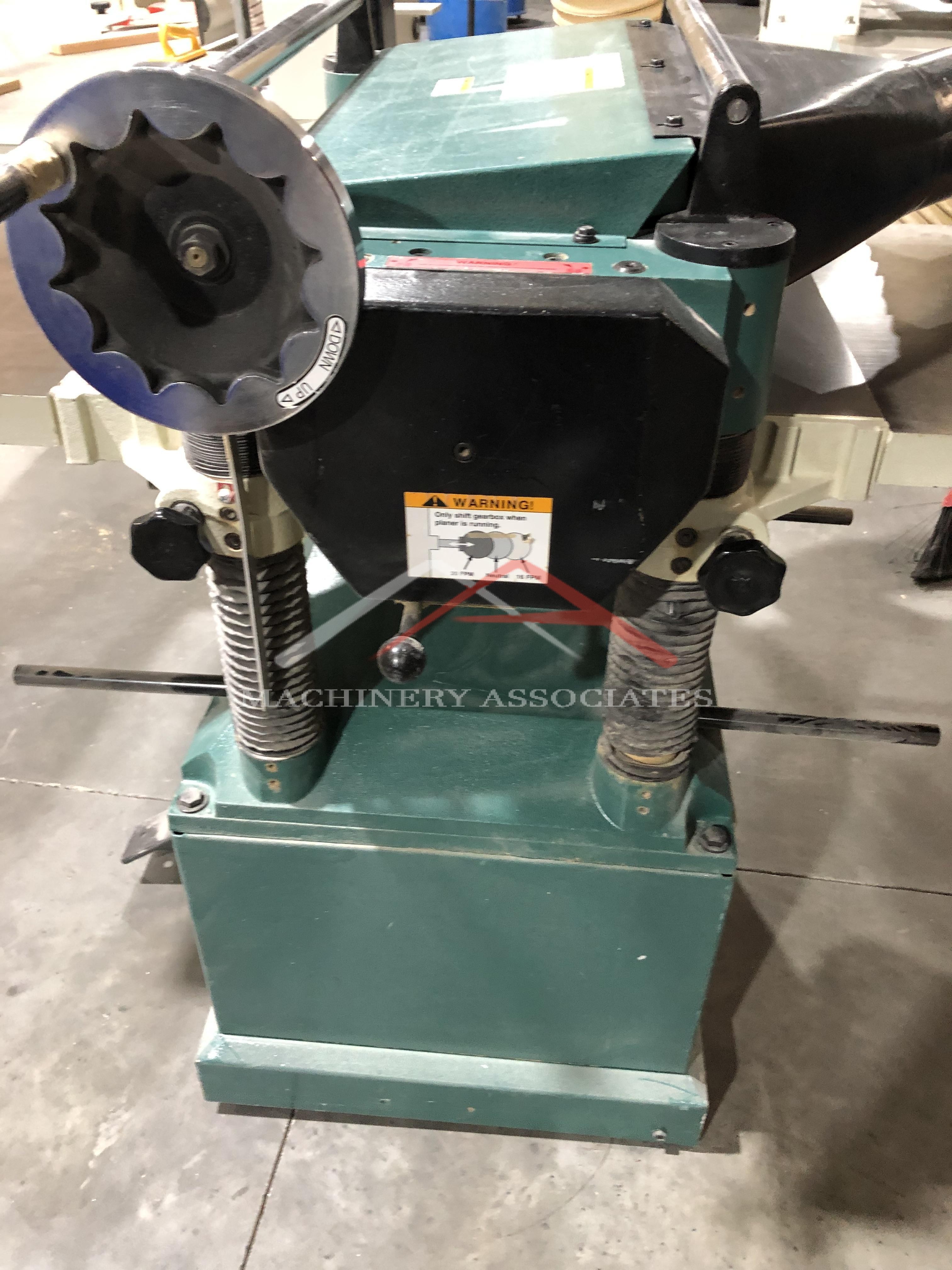 Grizzly G0454 20 Planer with Byrd Shelix Cutter