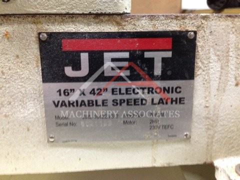 Jet 1642 Varialble Speed Wood Lathe