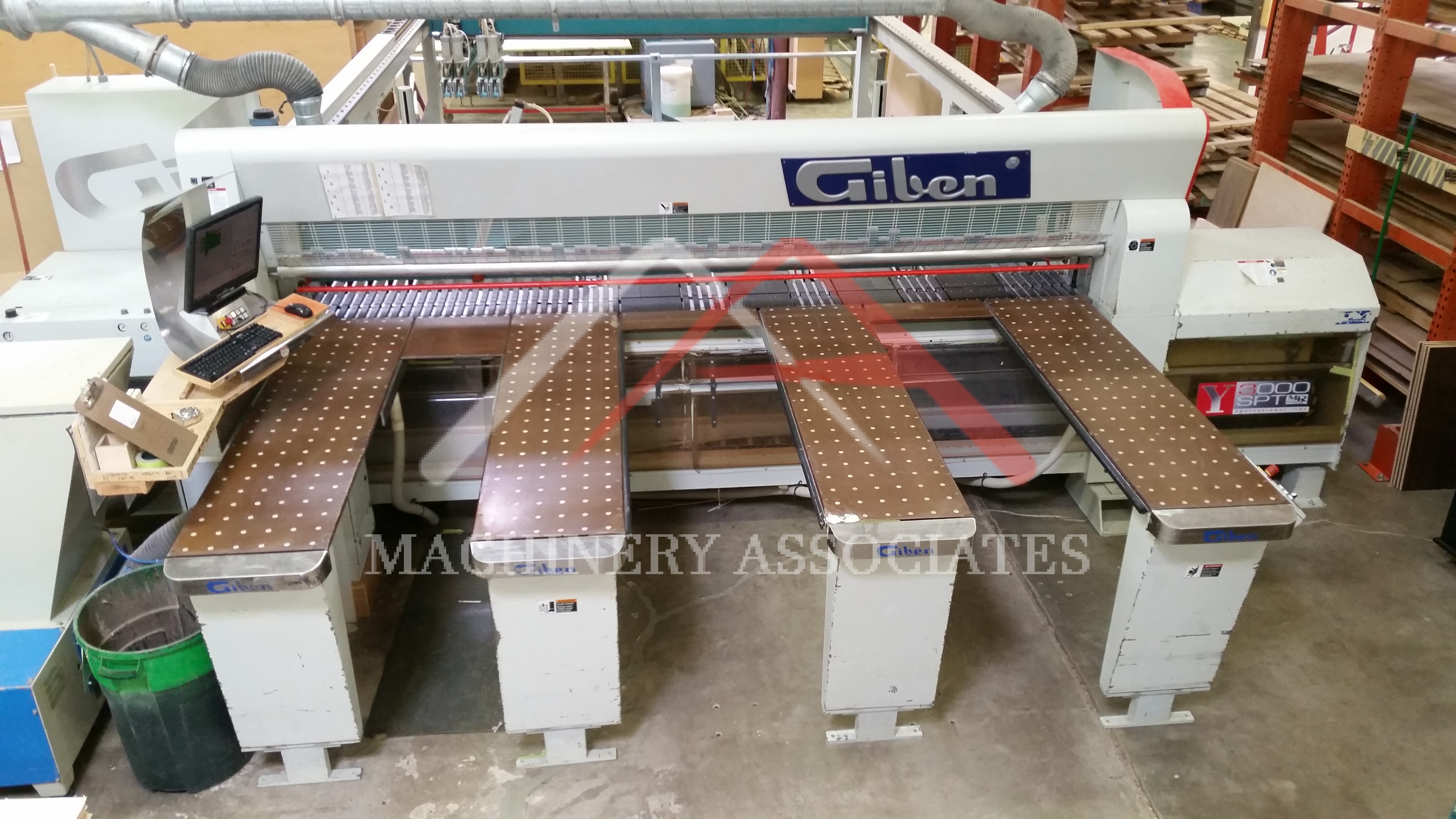 Giben 12'  Rear Load Panel Saw  Model Y-3000 SPT/MR