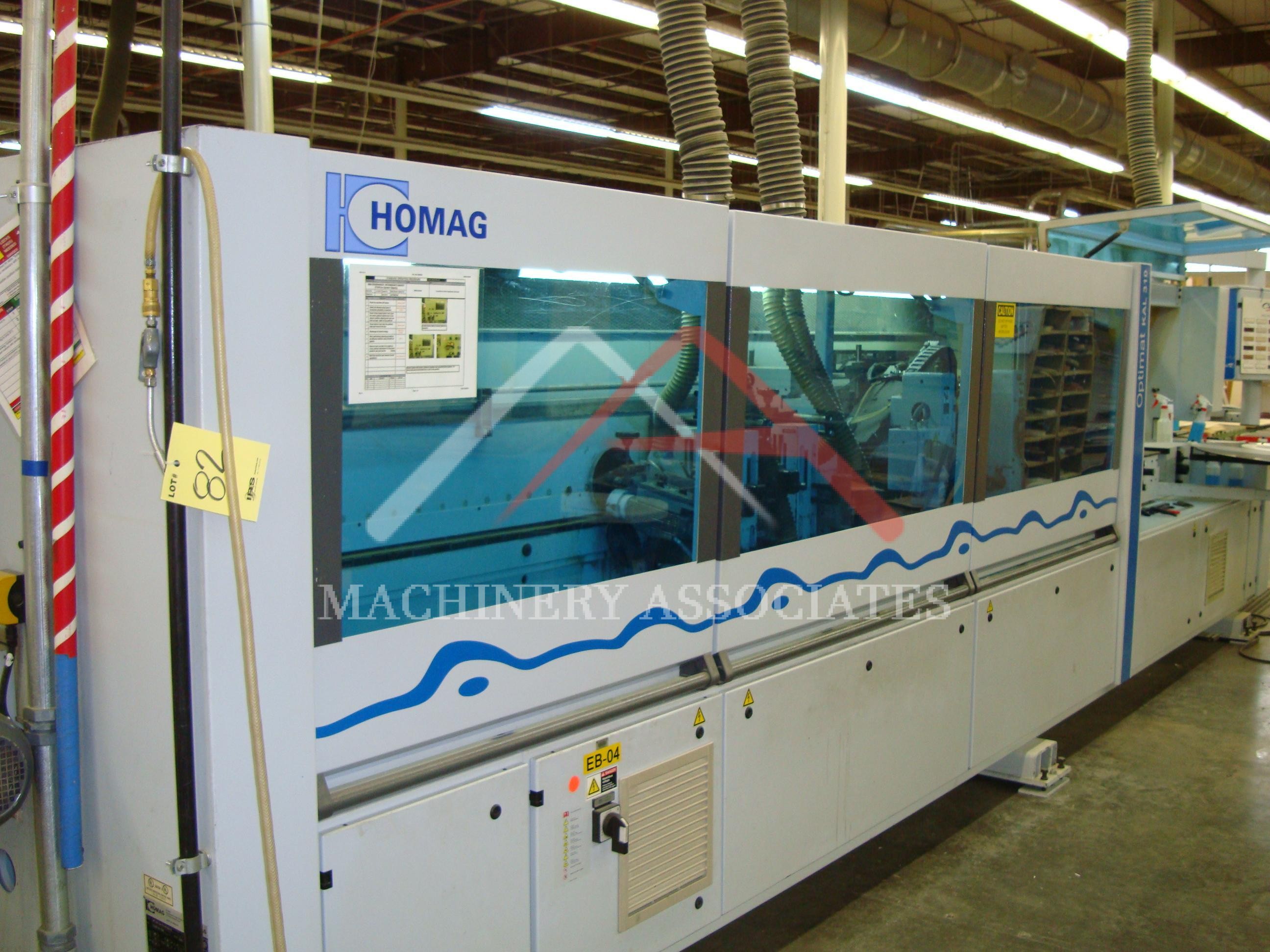 Homag KL 310 single sided bander with low hours
