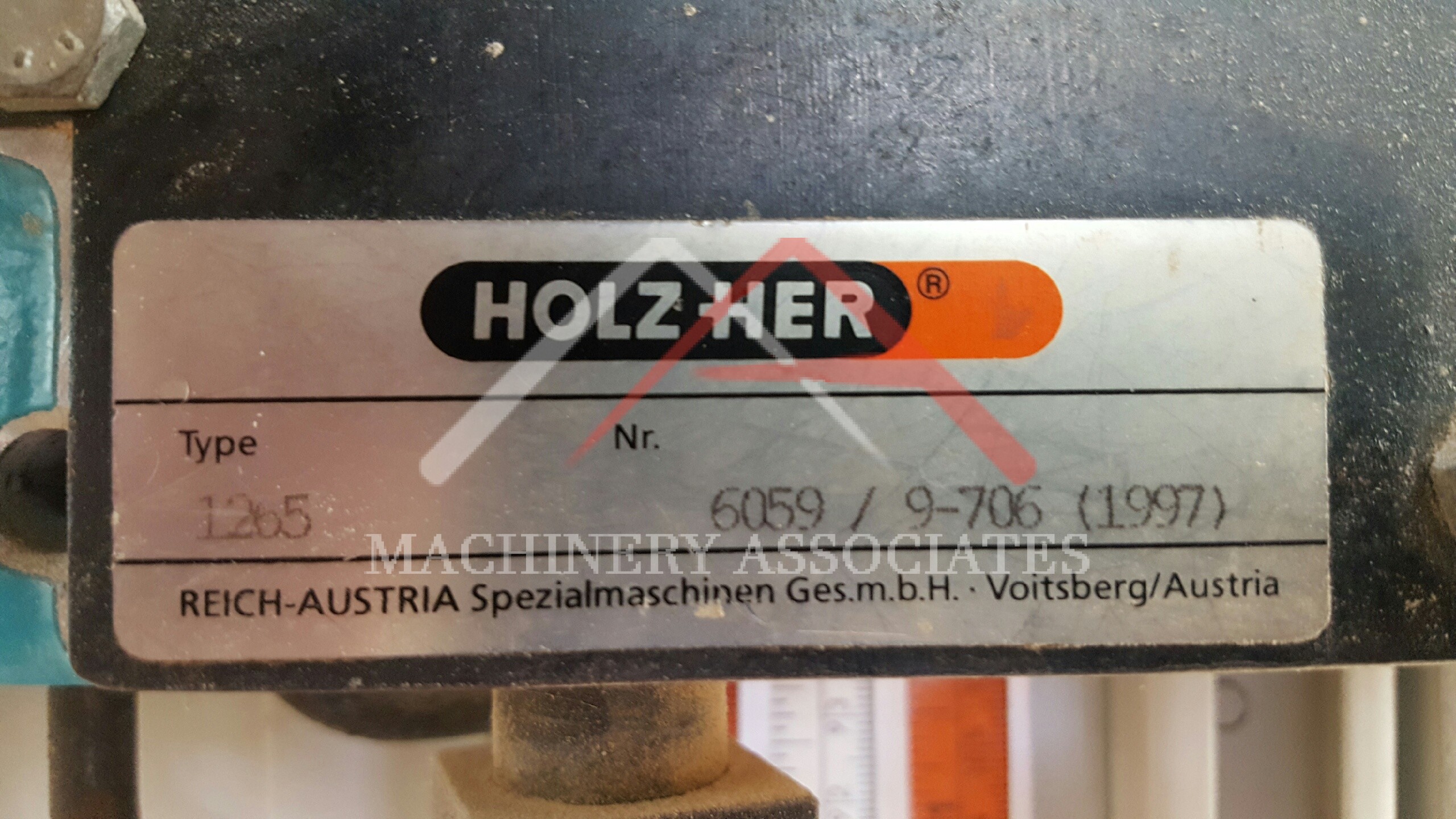 HOLZ HER 1265 Vertical Panel Saw