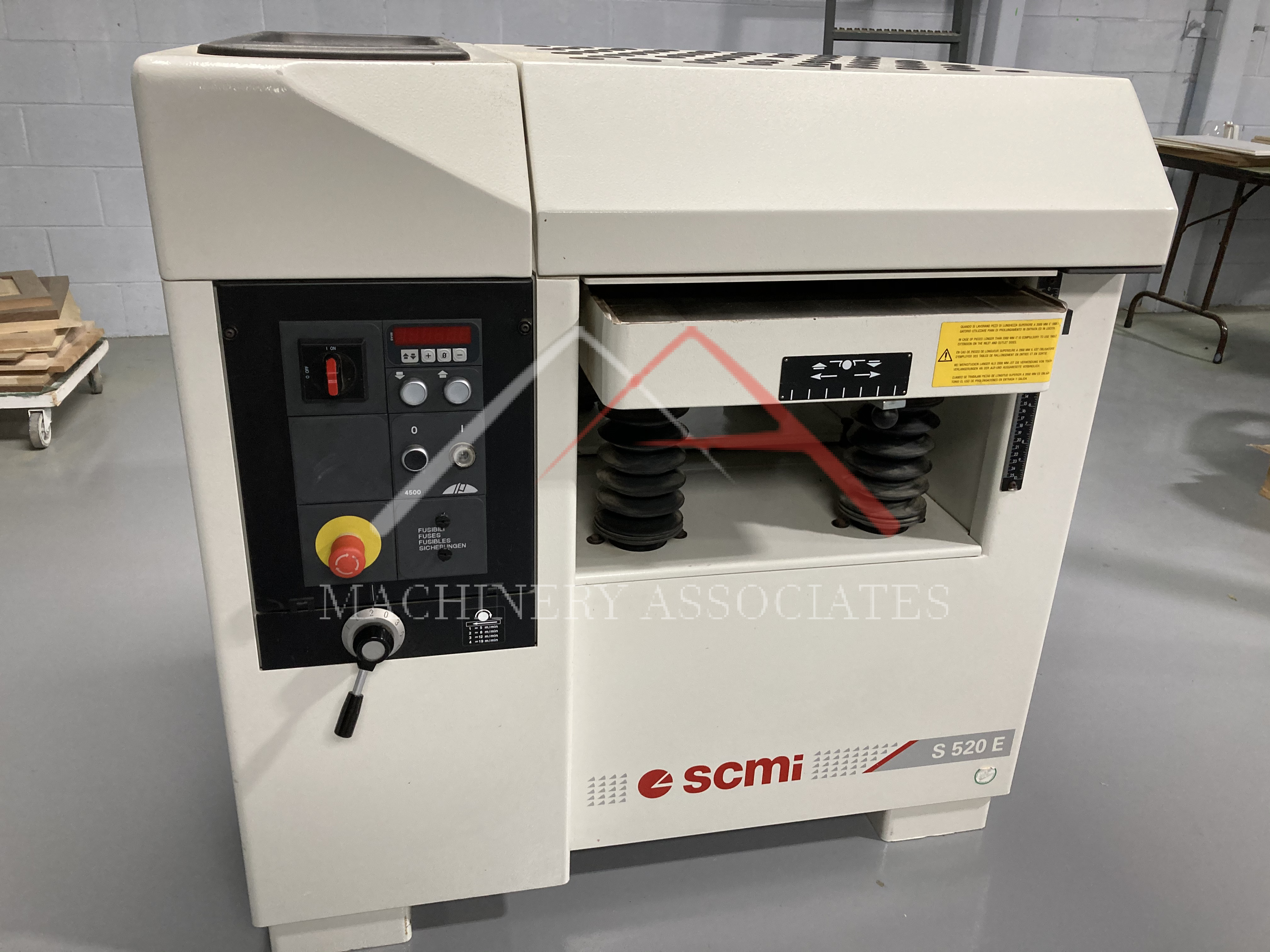 SCMI S520e 20" planer with Tersa head SCMI S520e 20" planer with Tersa head