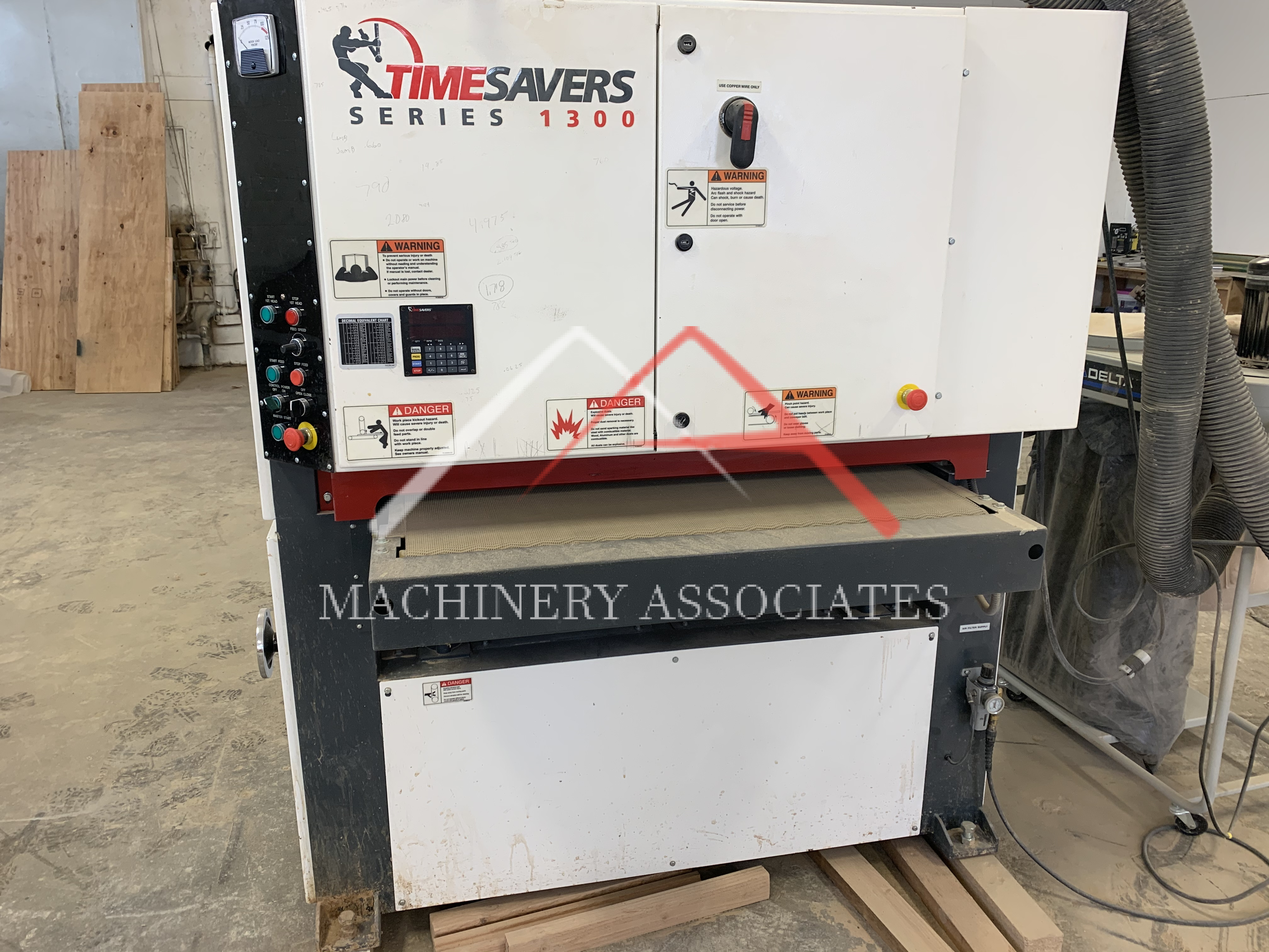 Timesavers 43" Widebelt Sander Combination Head