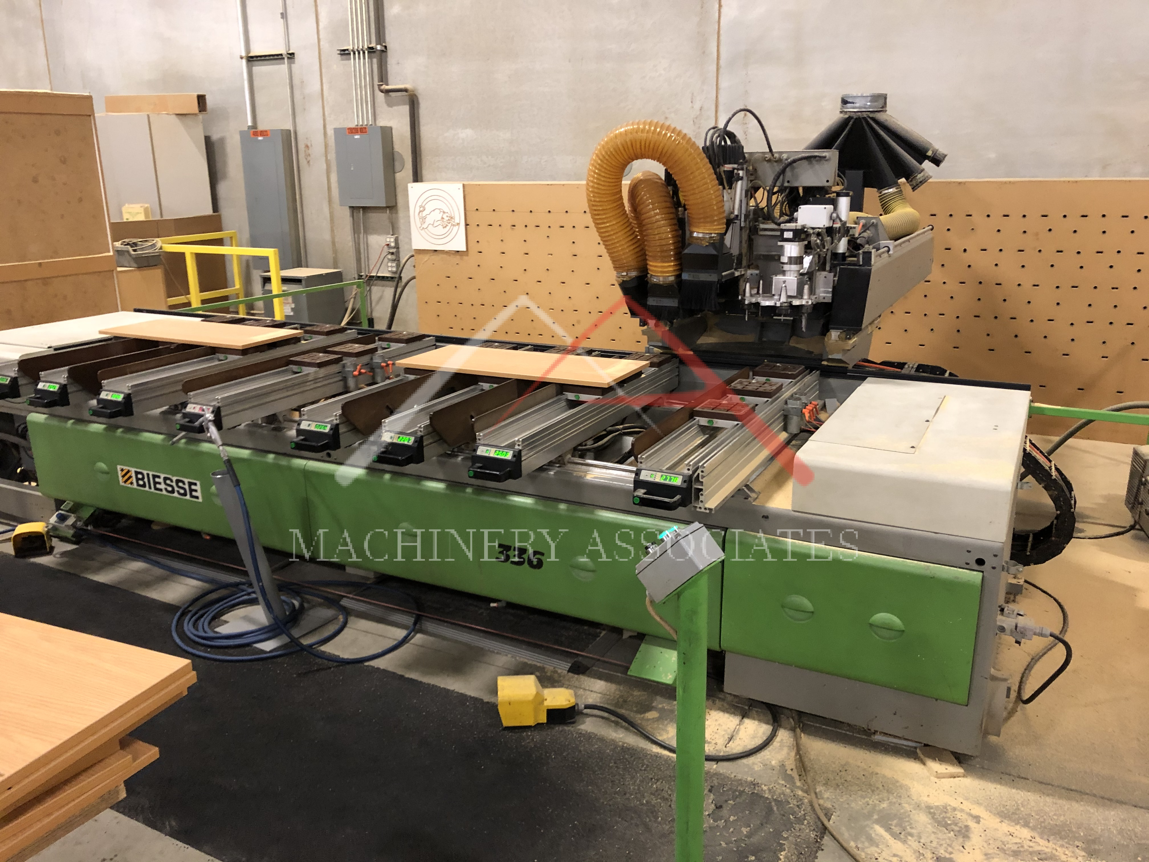 Biesse Rover 336 Pod & Rail 4x10 Router w/ Drill Block