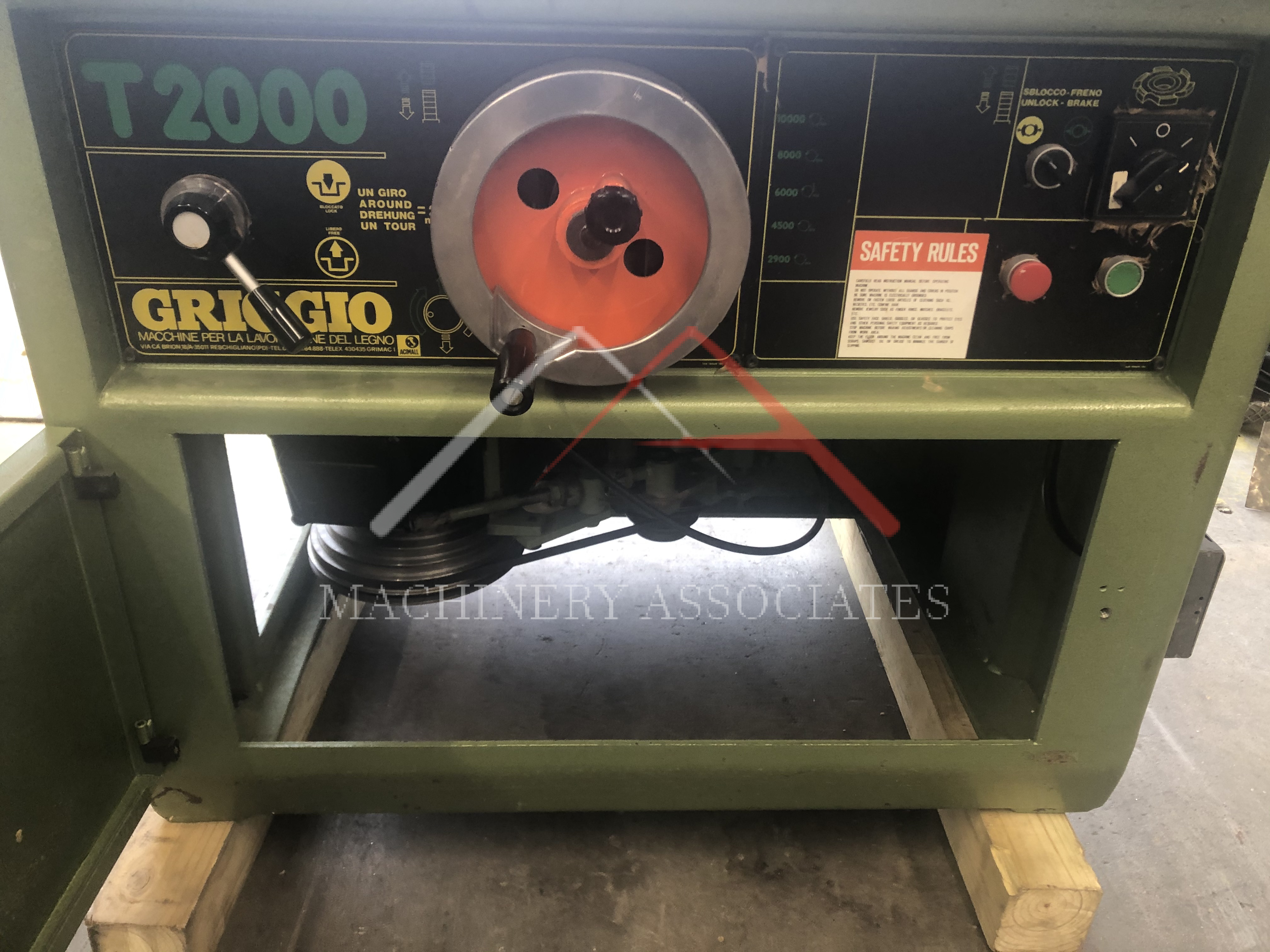 Griggio T2000 Heavy Duty Shaper