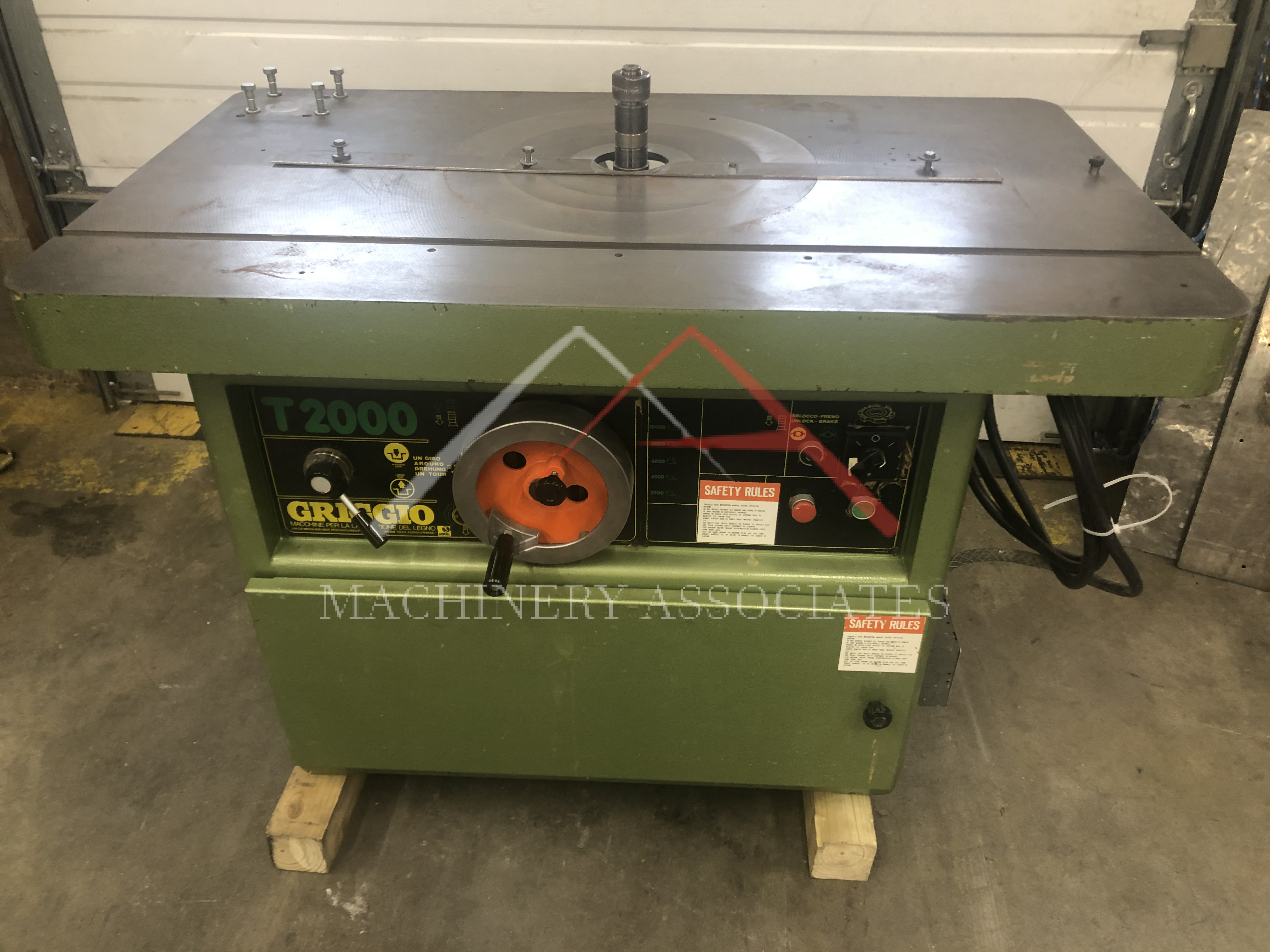 Griggio T2000 Heavy Duty Shaper