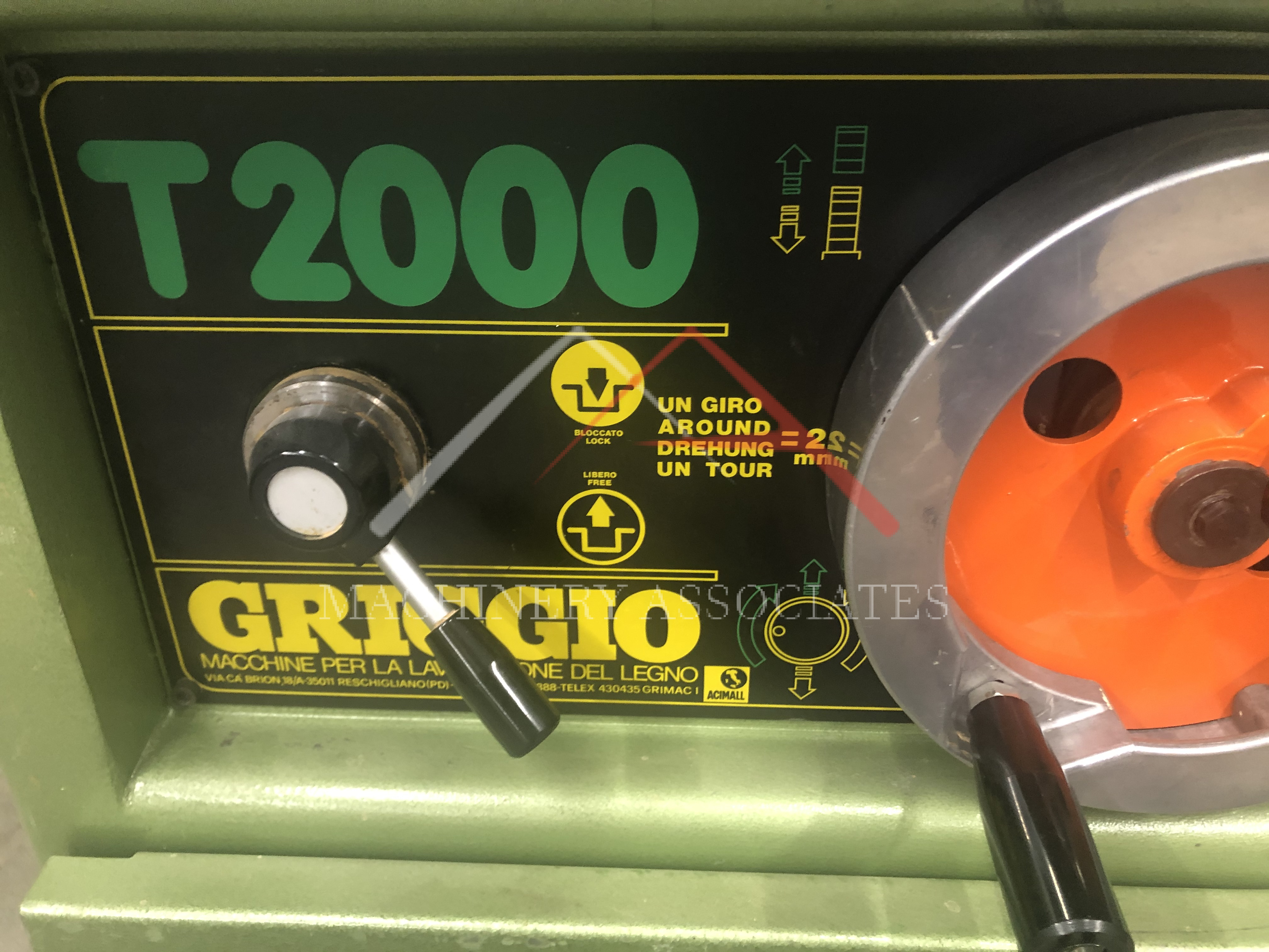 Griggio T2000 Heavy Duty Shaper