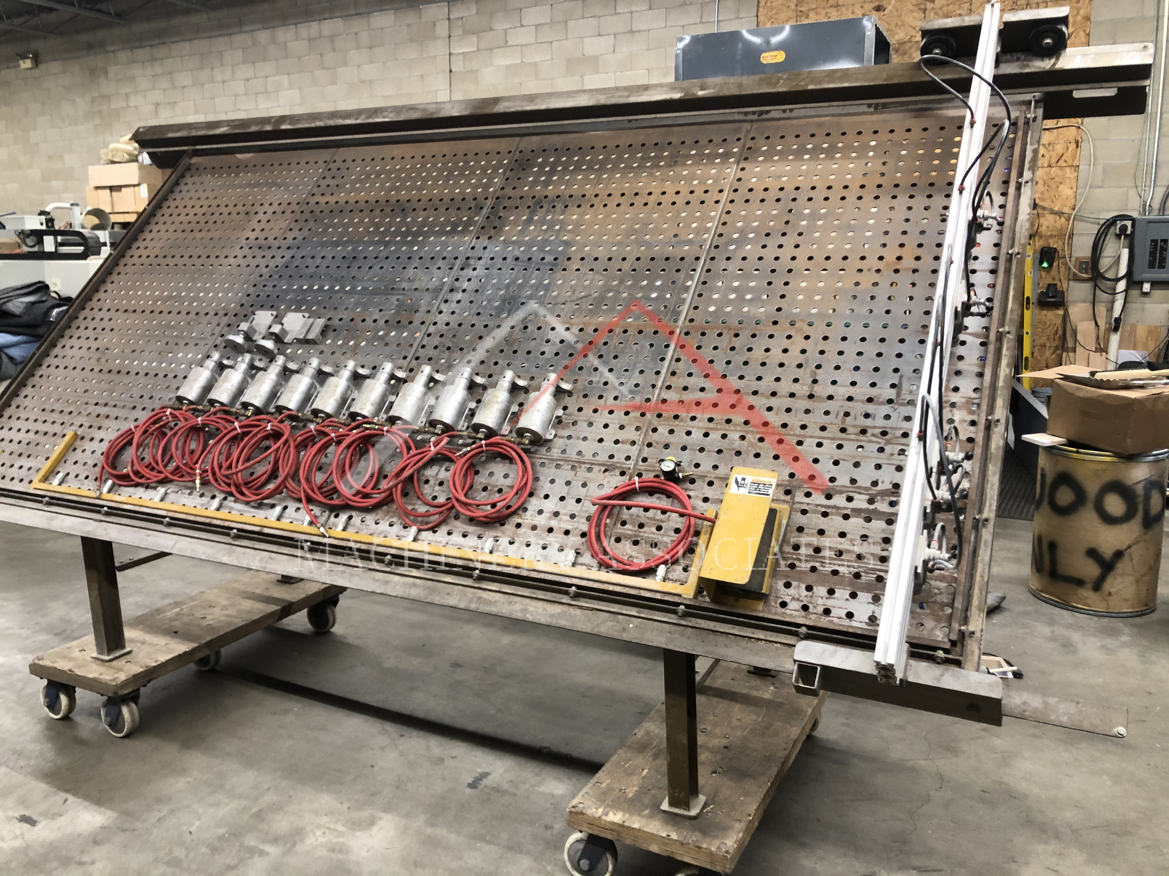 Ritter R-250 Clamping Table Framemaster Ritter R-250 Clamping Table Framemaster