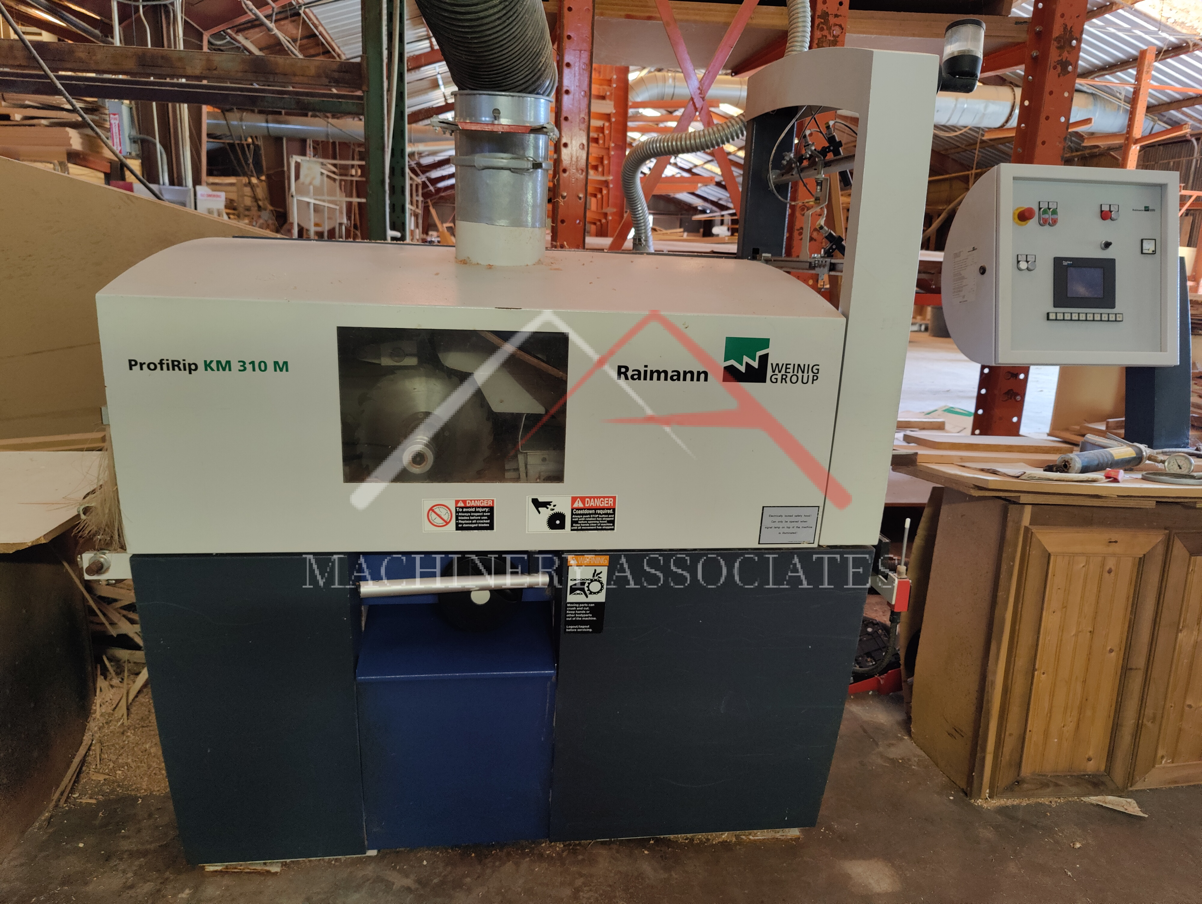 2002 Raimann Multi Blade Ripsaw 2002 Raimann Multi Blade Ripsaw