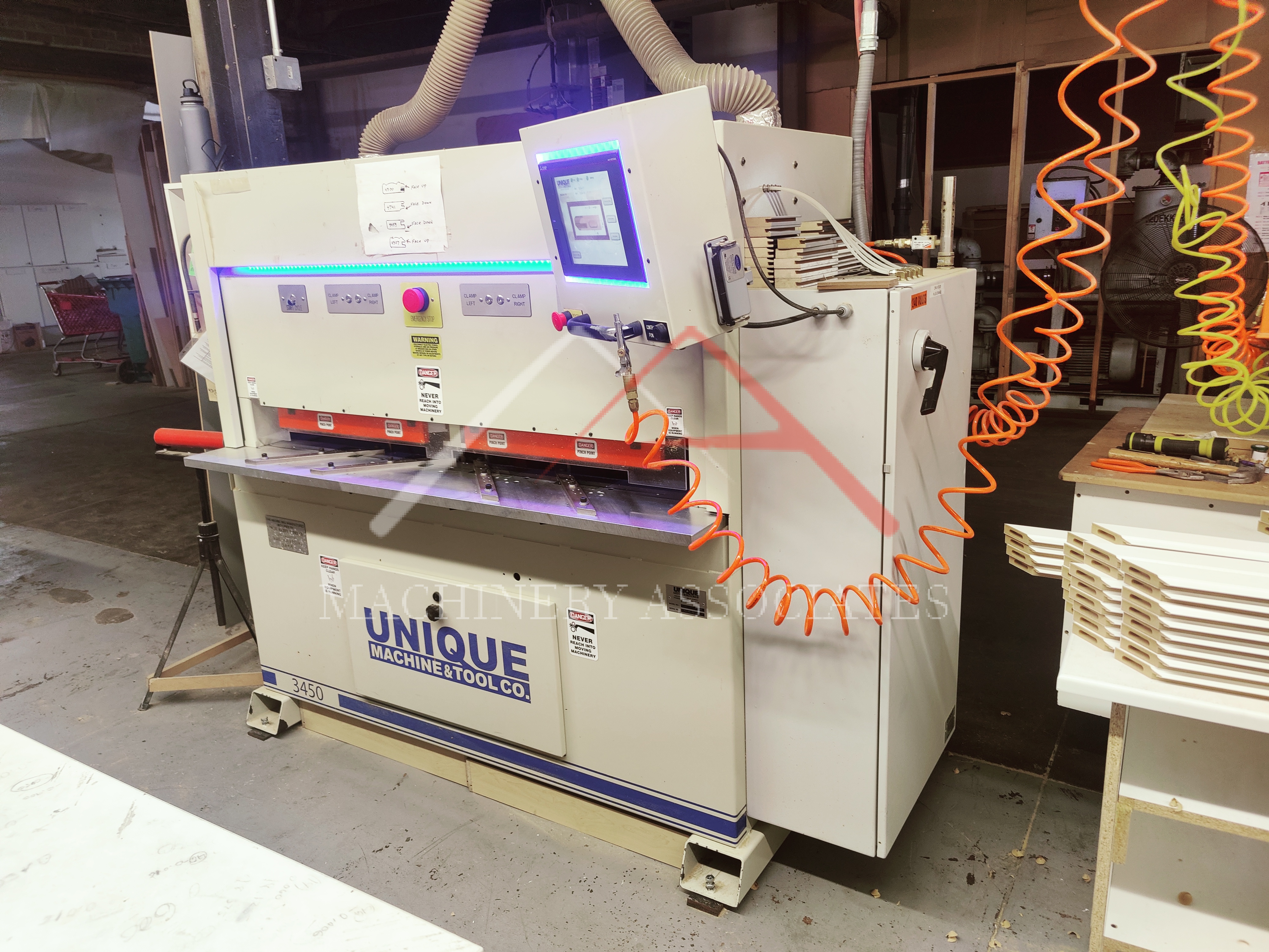 Unique 3450 Mitered Door CNC Mortiser/Tenoner