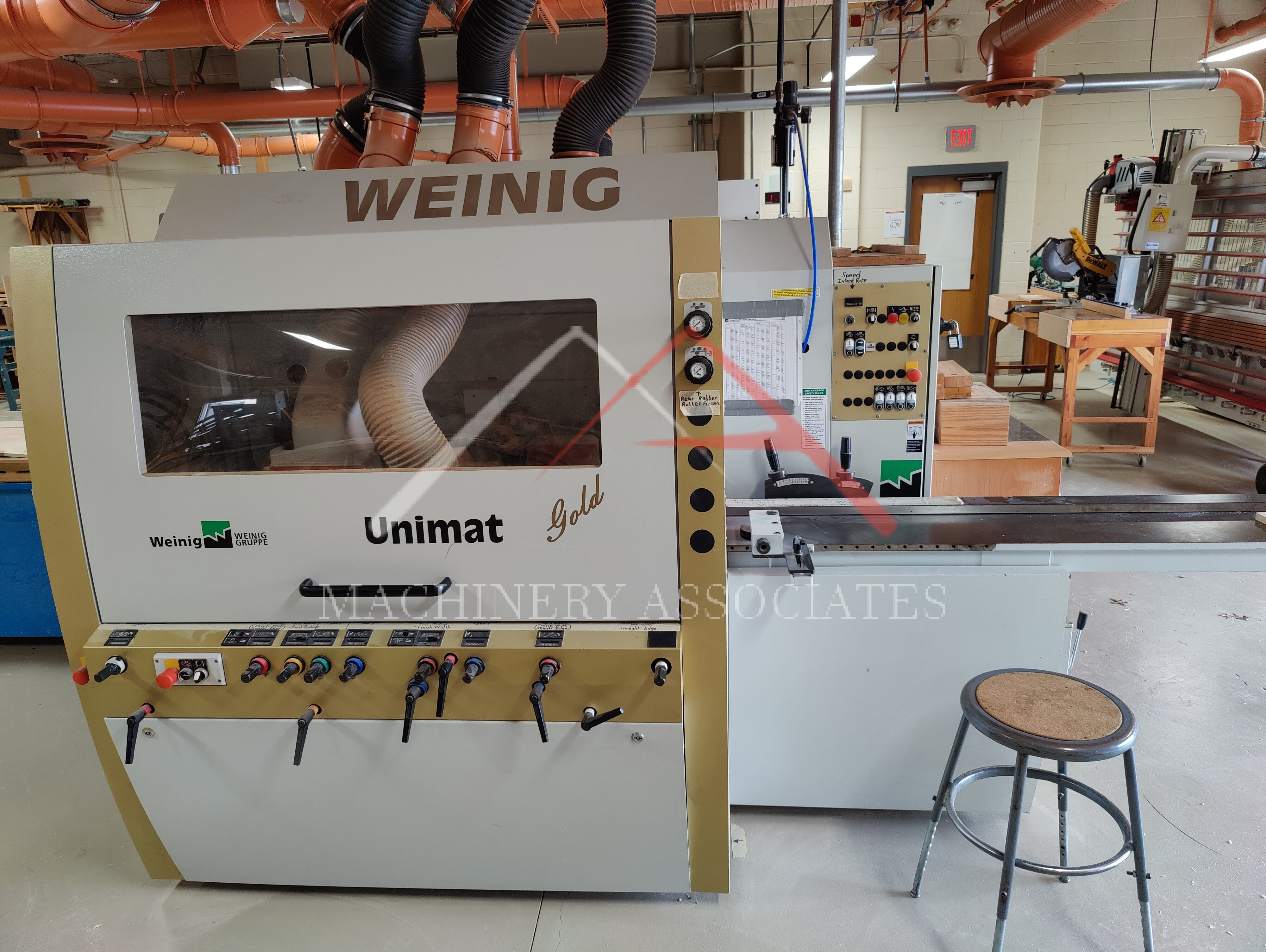 Weinig Unimat Gold Five Head Moulder
