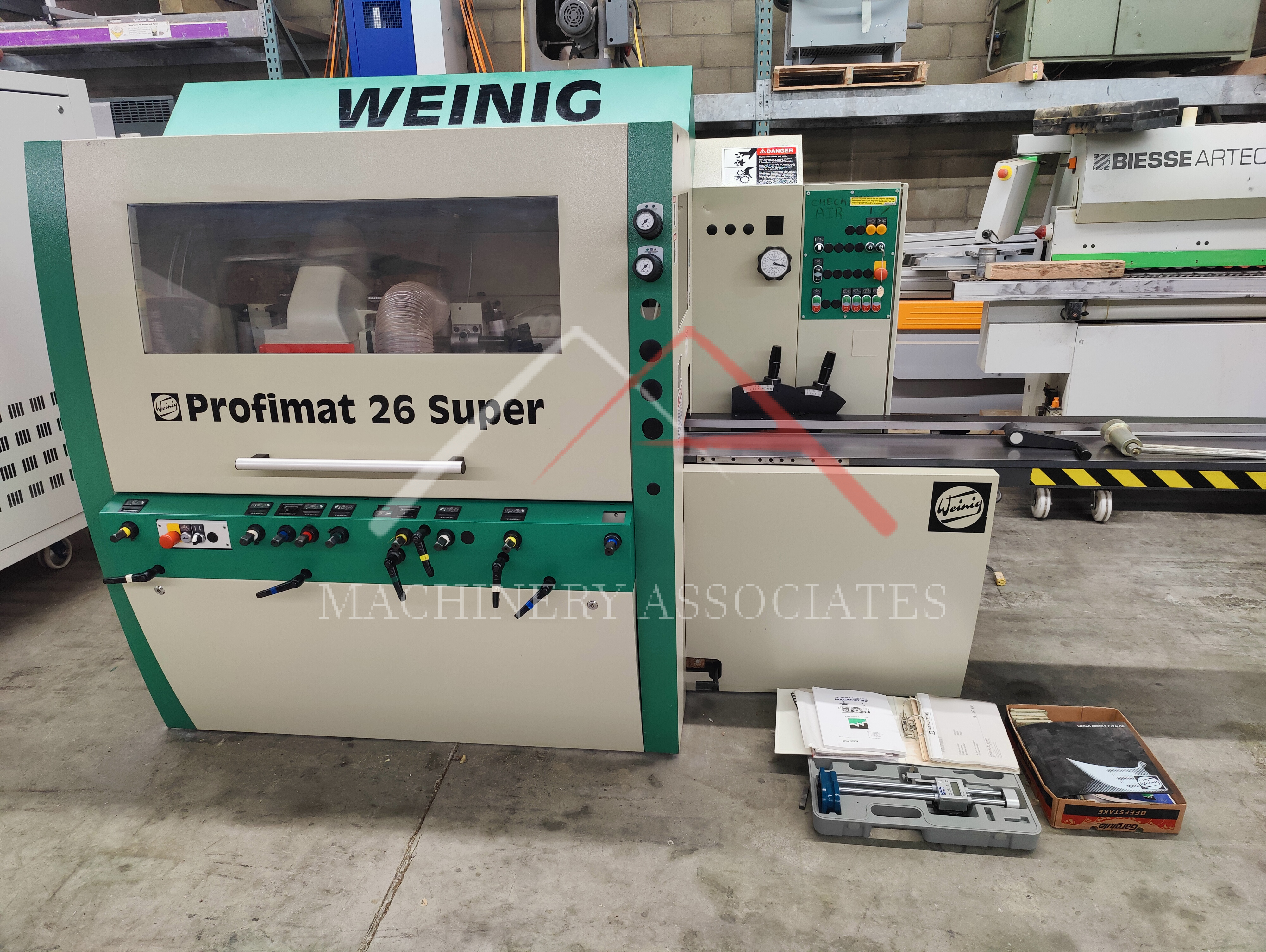Weinig Profimat 26 Super   5-Head Moulder