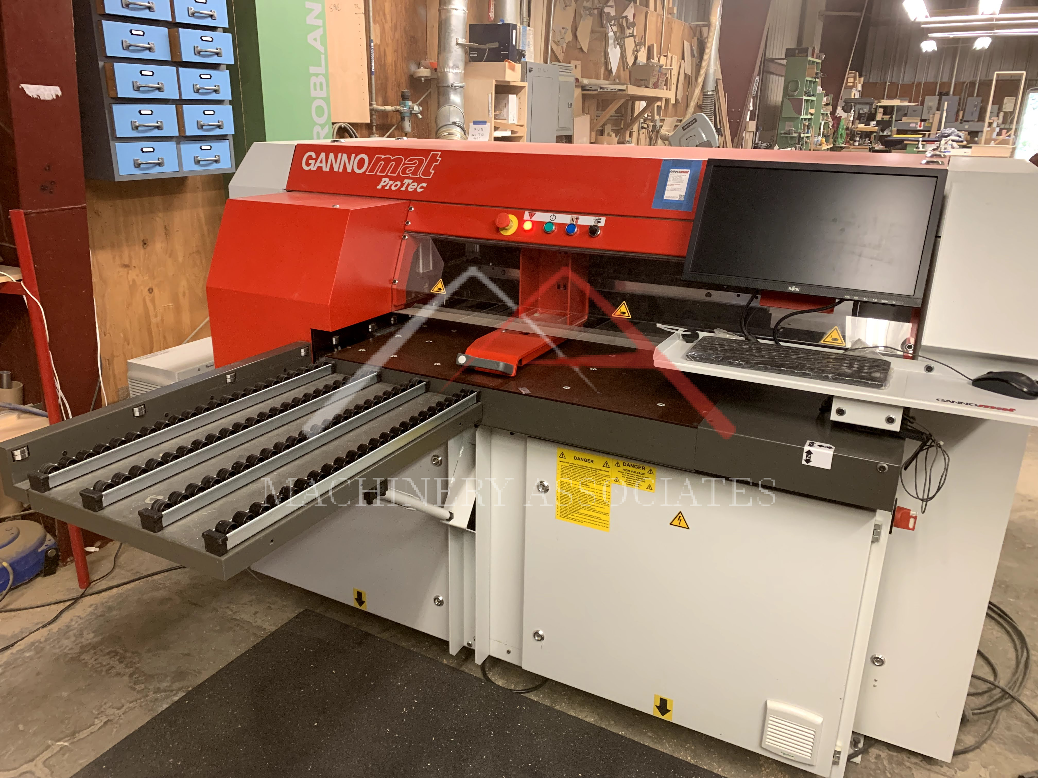 2016 Gannomat ProTec Feed Thru Point to Point 2016 Gannomat ProTec Feed Thru Point to Point