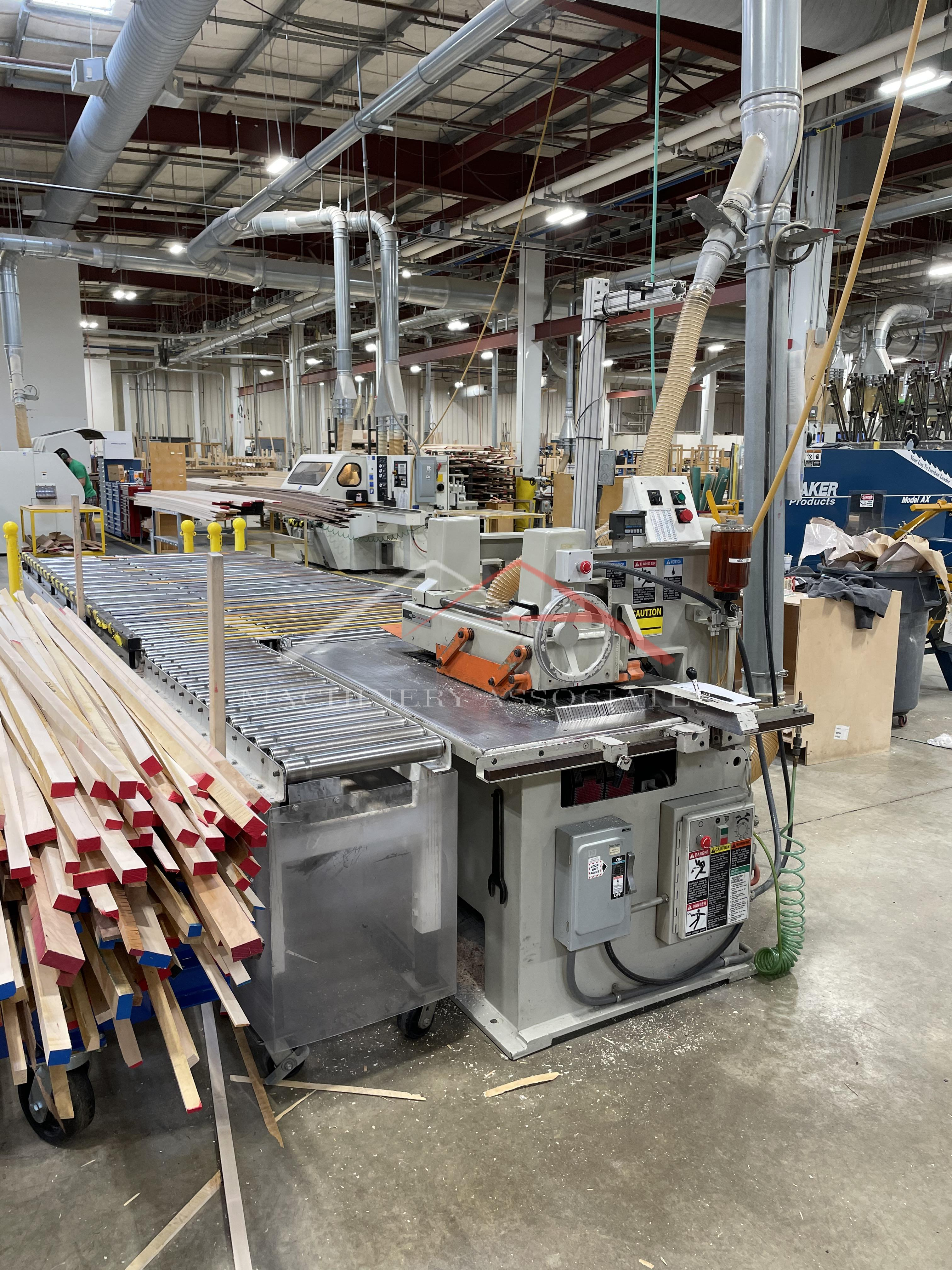 Diehl ESL20 Straight-Line Rip Saw w/Return conveyor Diehl ESL20 Straight-Line Rip Saw w/Return conveyor