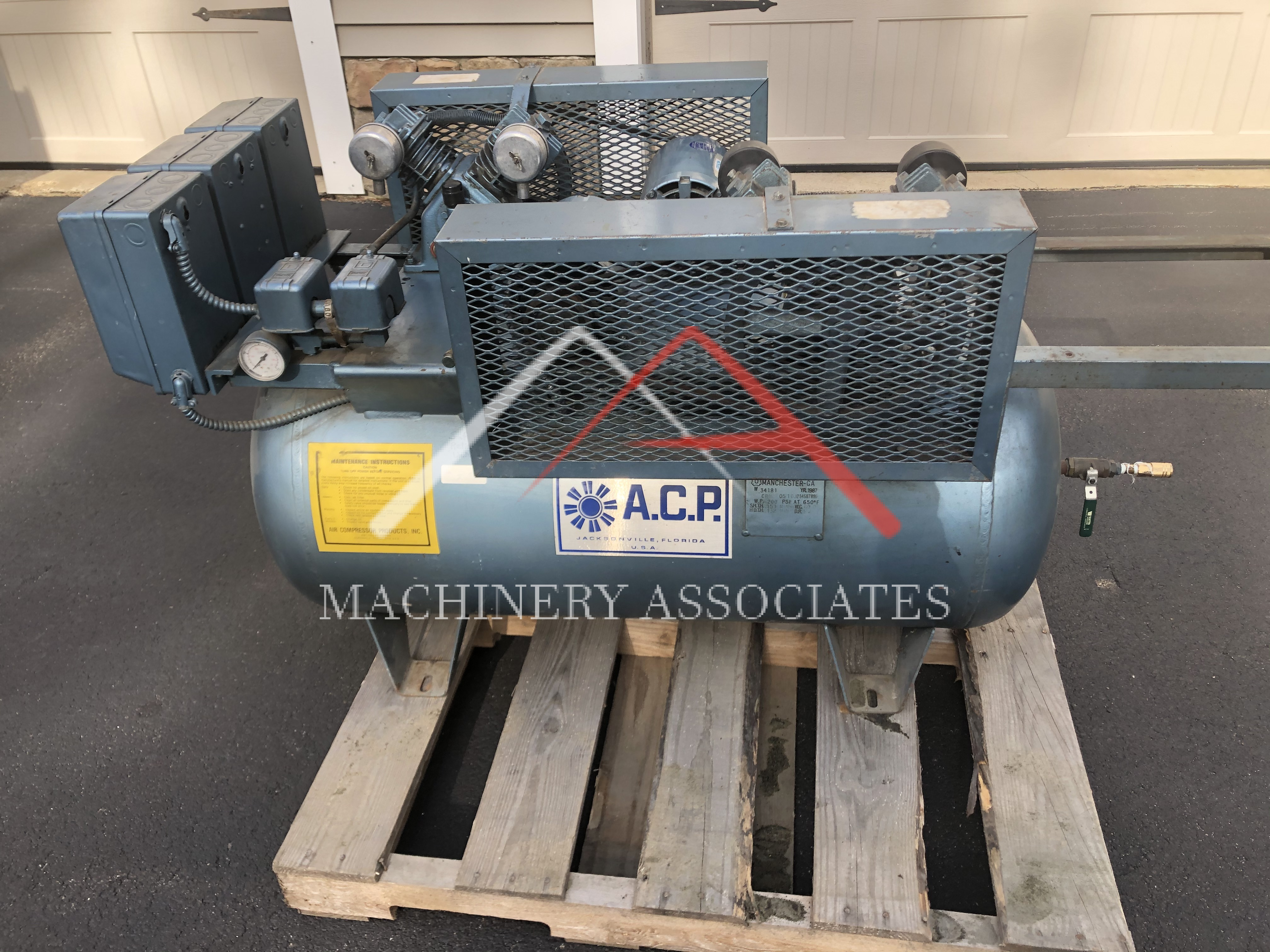 Horizontal Quiet Compressor ACP Simplex