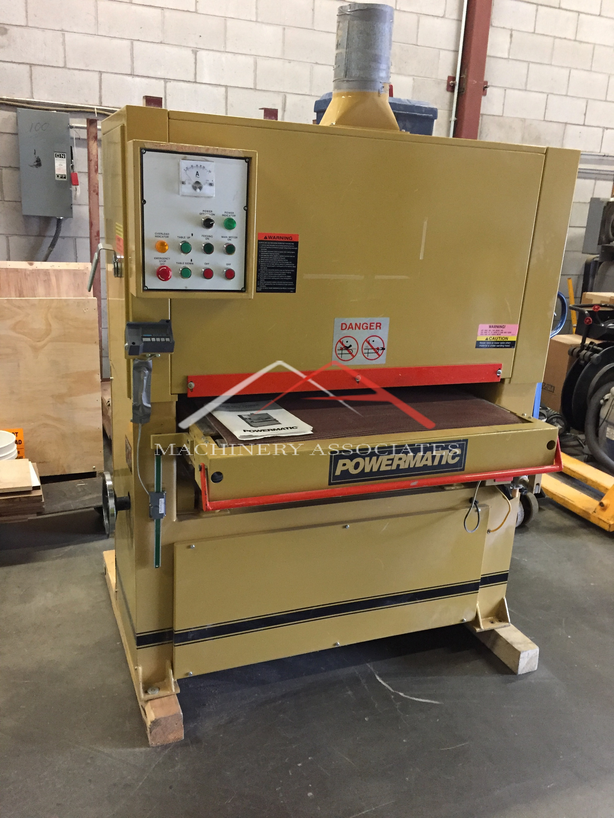 Powermatic Single head 37 wide belt sander