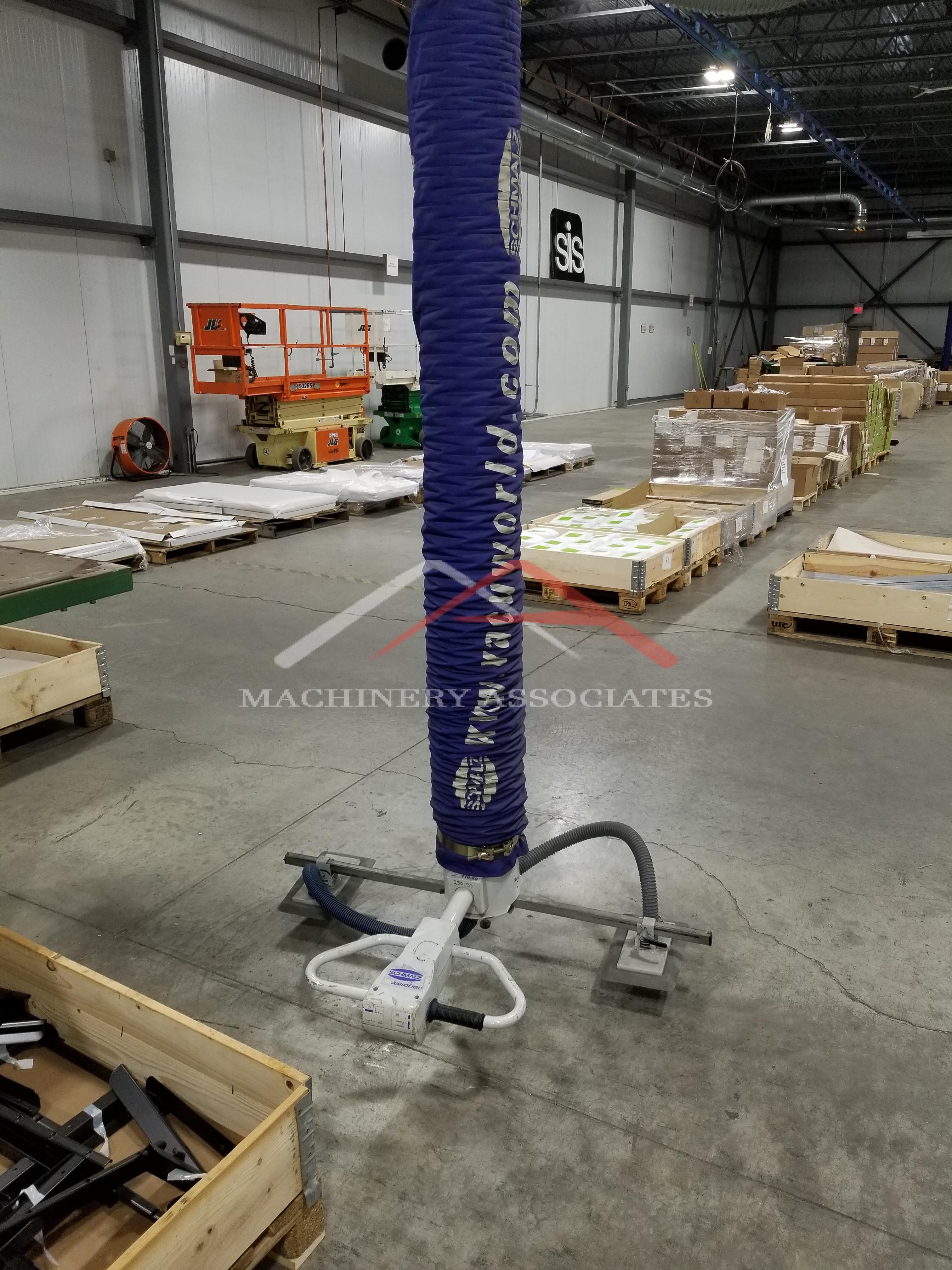 Large Overhead  Gorbel Gantry with 1 Schmalz Vacuum Lift