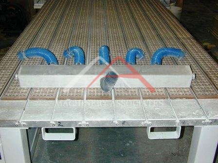 Techno Model 4896 3 Axis CNC Router, 4'x8' Table, 3HP HSD High Speed Spindle, Vacuum Table, New in 2005