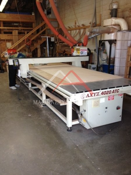 AXYZ 5X20 3-axis CNC Router, Model 4020 ATC, US0384