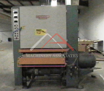 CEMCO Wide Belt Sander 37" Model 3337 Series 3000 3 Head  - used CEMCO Wide Belt Sander 37" Model 3337 Series 3000 3 Head  - used