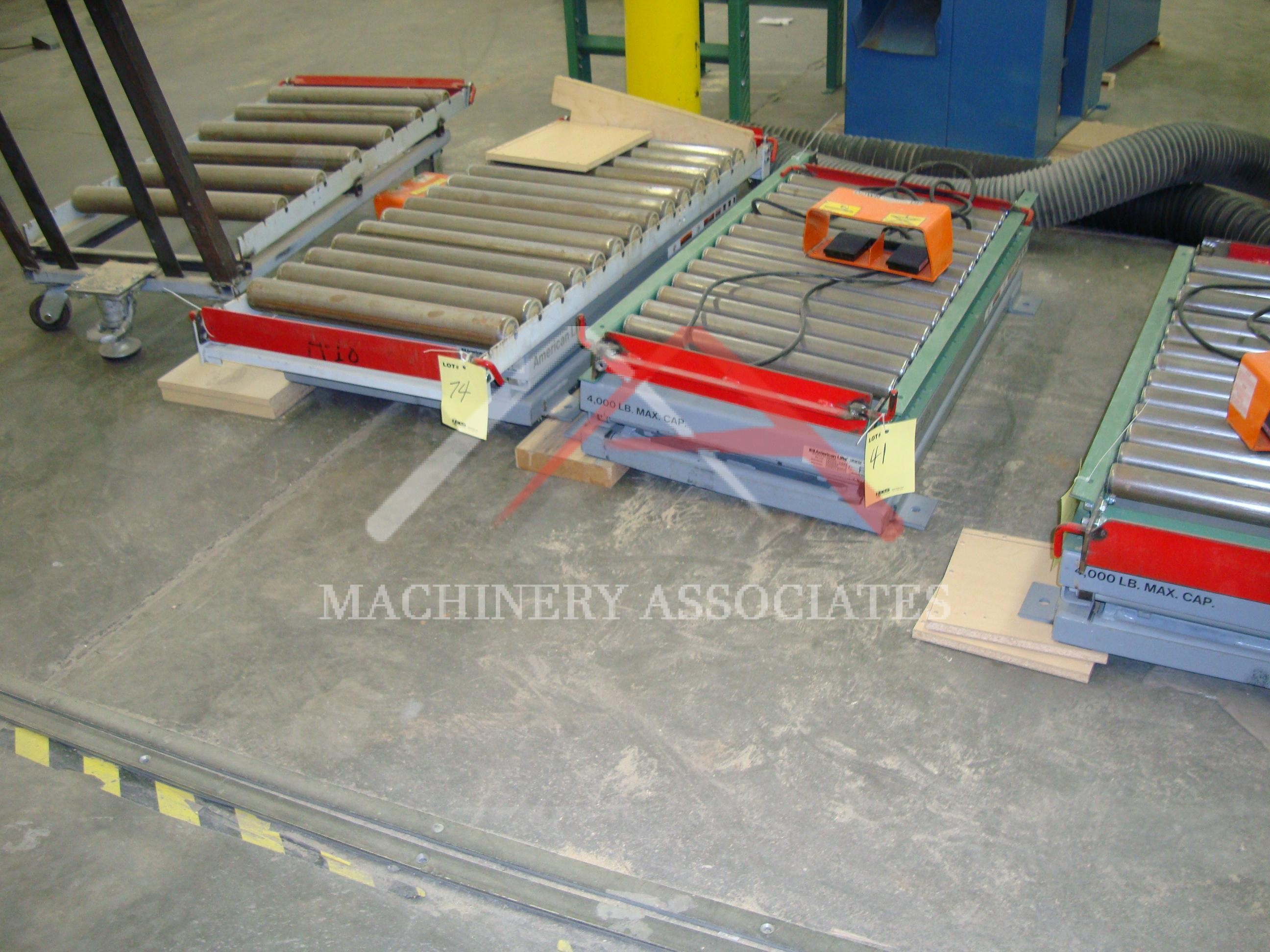 Lift Tables with Conveyors 8 in total