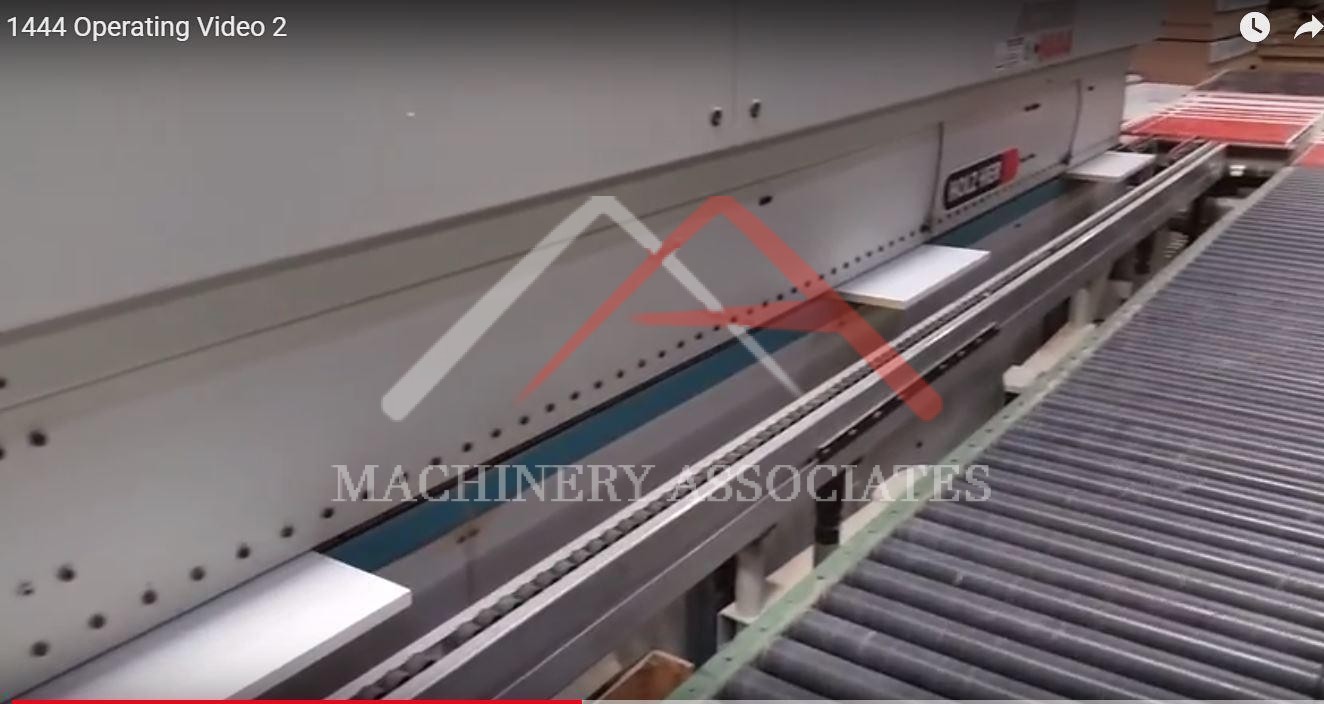 Holzher 1444 Accord Edgebander  with Return Conveyor 