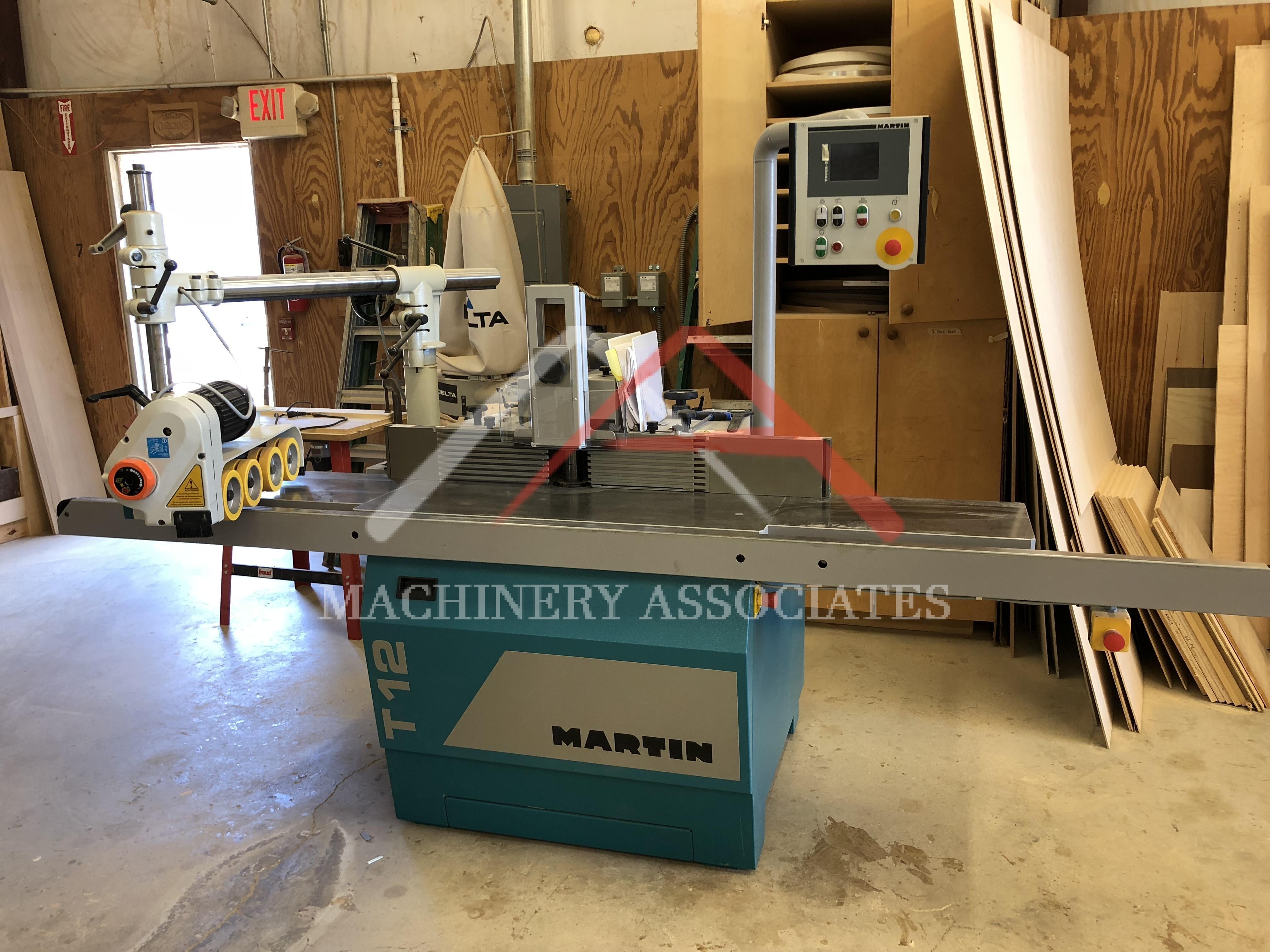 MARTIN T 12 CNC SHAPER WITH TENON TABLE