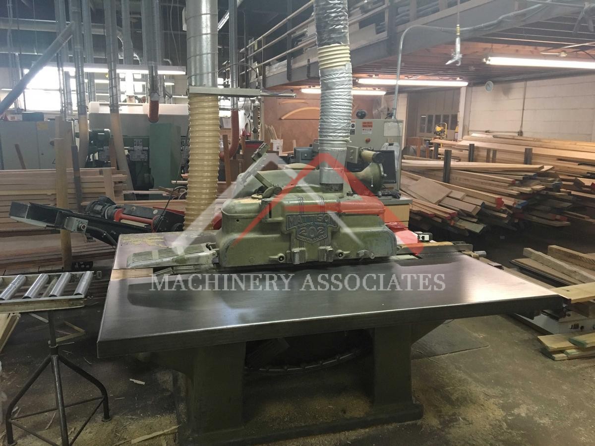 MATTISON 202 STRAIGHT LINE RIP SAW MATTISON 202 STRAIGHT LINE RIP SAW