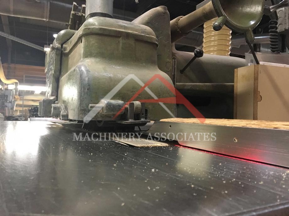 MATTISON 202 STRAIGHT LINE RIP SAW