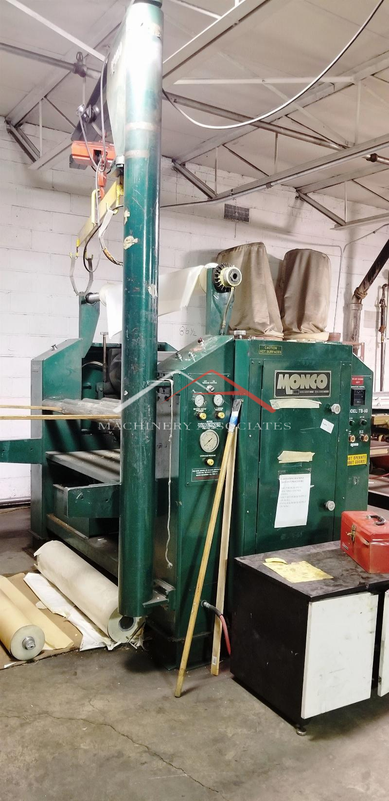 Monco TB60 60 inch Hot Roll Laminating Line Monco TB60 60 inch Hot Roll Laminating Line