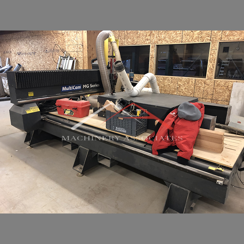 Multicam MG Series CNC Router 5' x 10' Table