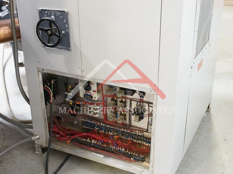 ROSENQUIST DUAL EASEL HIGH PRODUCTION RADIO FREQUENCY GLUER