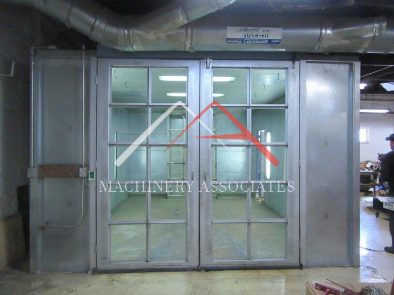 Used Binks Crossdraft Spray Booth