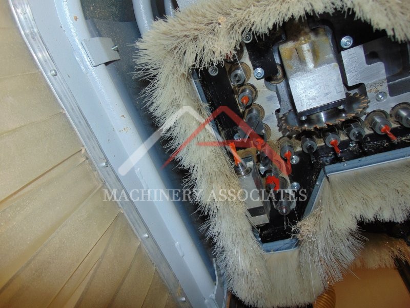 Busellato Jet 400 RT  5x12 Flat Table CNC Router w/Rake-Off and Outfeed Table