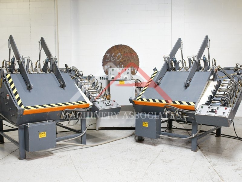 ROSENQUIST DUAL EASEL HIGH PRODUCTION RADIO FREQUENCY GLUER