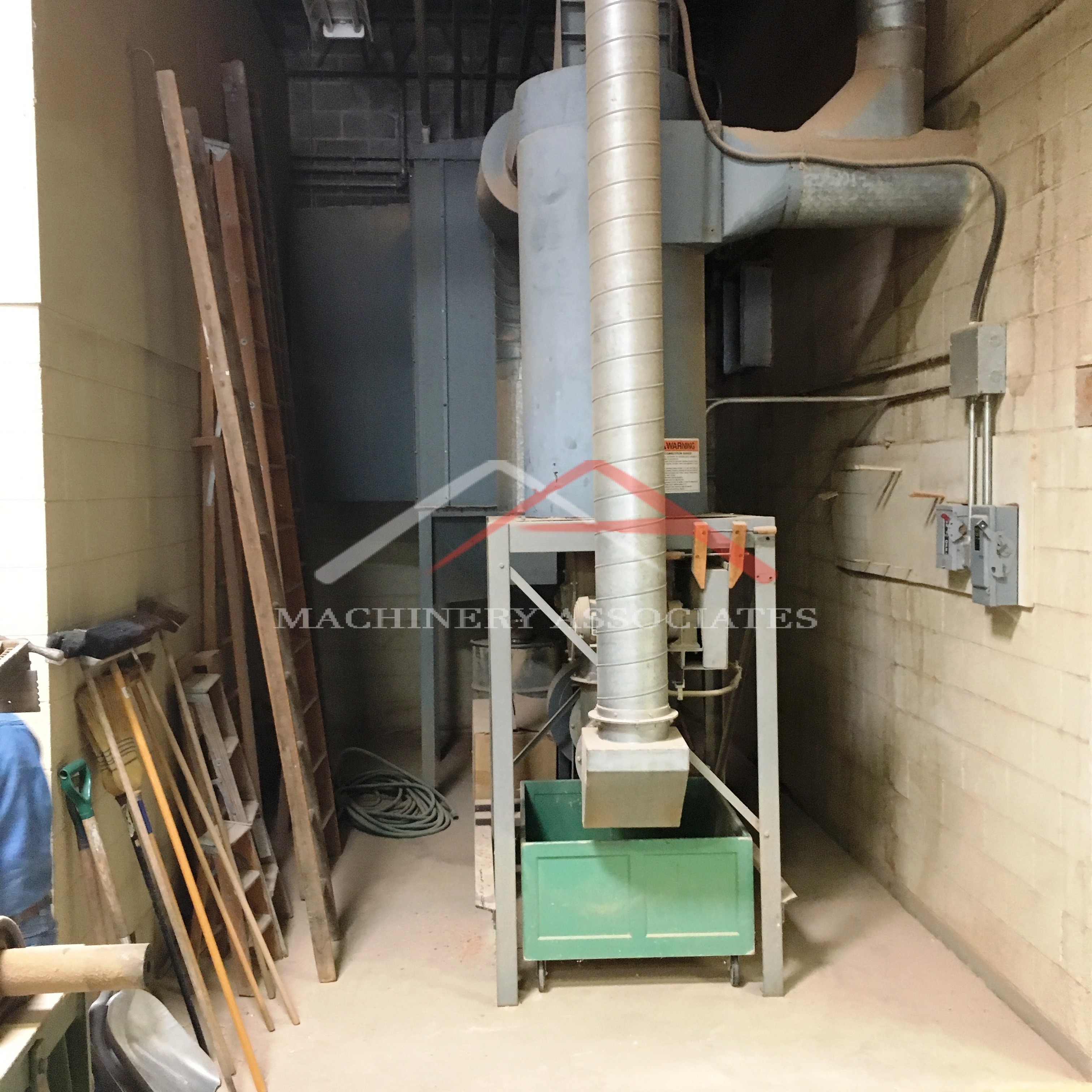 Hammond DK1455 Cyclone Collector with DAF350 After Filter & blower with motor