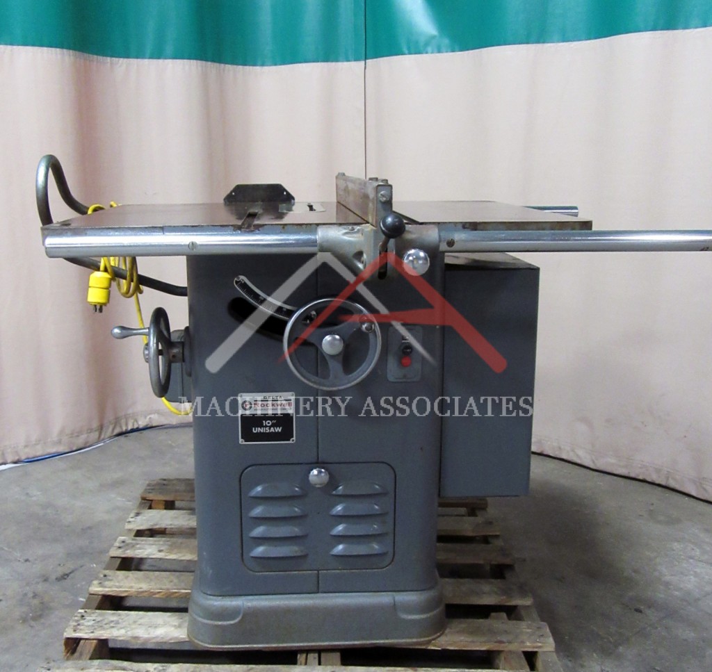Used Delta Rockwell 34-450 10" unisaw Used Delta Rockwell 34-450 10" unisaw