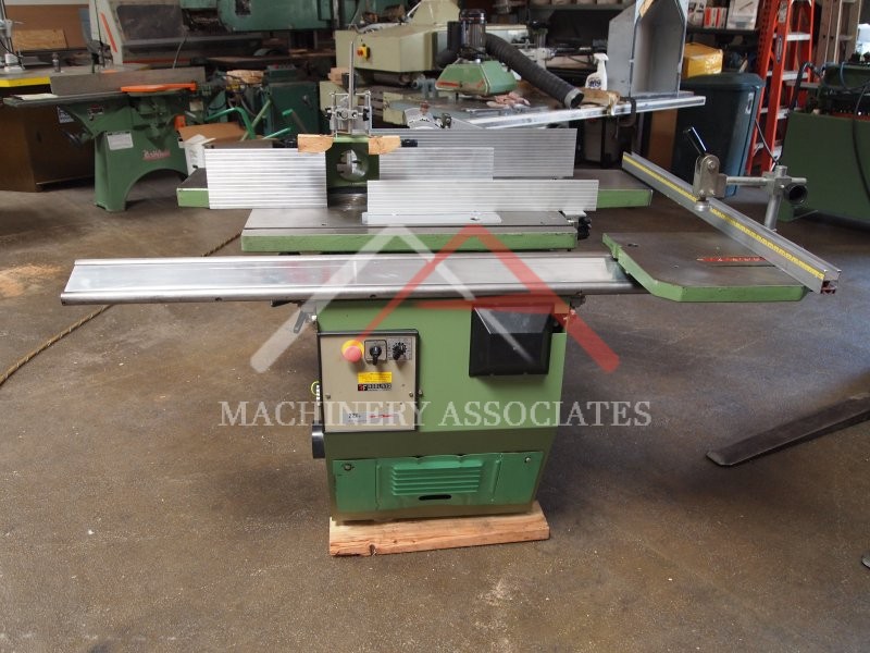Robland X31 (3x3HP) Combo-Machine - LIKE NEW - Sliding Tablesaw, Sliding Shaper, 12' Jointer, 12" Planer & Mortiser!