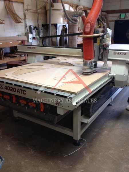 AXYZ 5X20 3-axis CNC Router, Model 4020 ATC, US0384