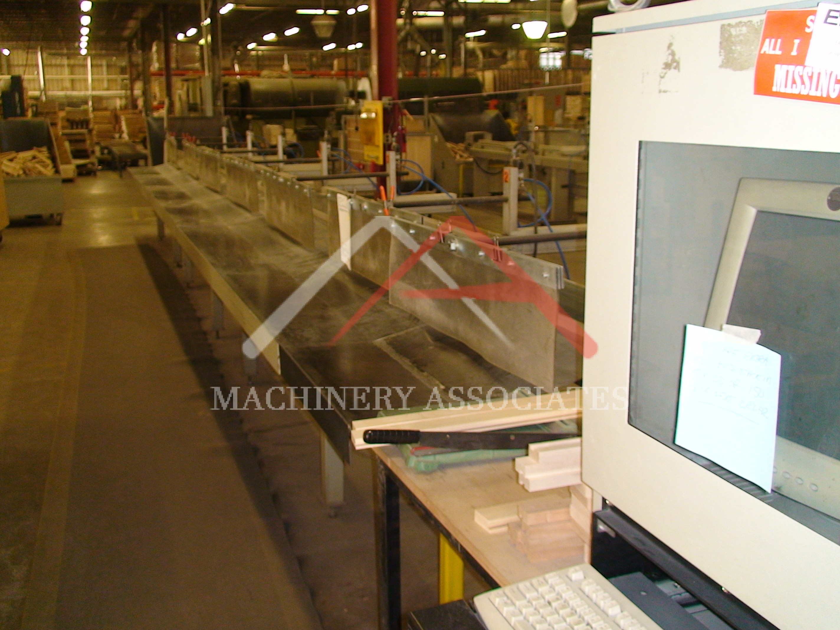 Grecon Dimter Opticut 104 R  Optimizer Saw  with 6 Kicker output and 20' 6