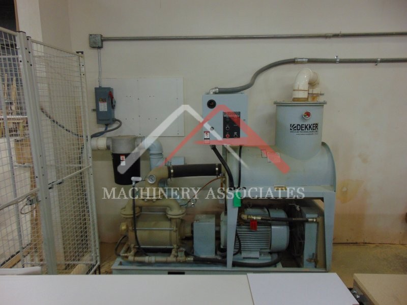 Busellato Jet 400 RT  5x12 Flat Table CNC Router w/Rake-Off and Outfeed Table